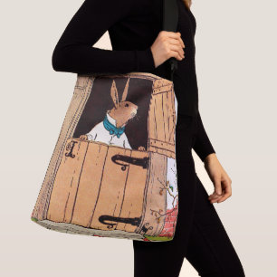 Bolso Cruzado conejito en la huella de la puerta