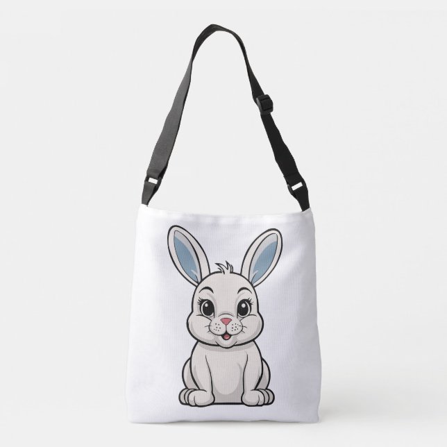 Bolso Cruzado Conejo Blanco (Reverso)