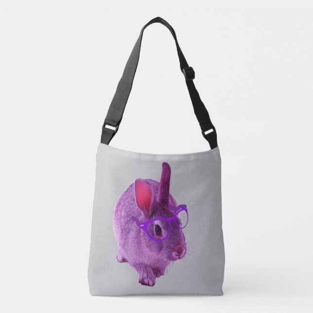 Bolso Cruzado Conejo rosa en Sunnies (Anverso)