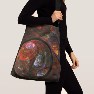 Bolso Cruzado Conexión fluida Resumen de arte cuerpo cruzado