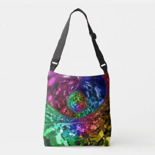 Bolso Cruzado Confetti Rainbow Purpurina gay Fiesta