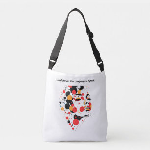 Bolso Cruzado "Confianza: El lenguaje que hablo" inspirador