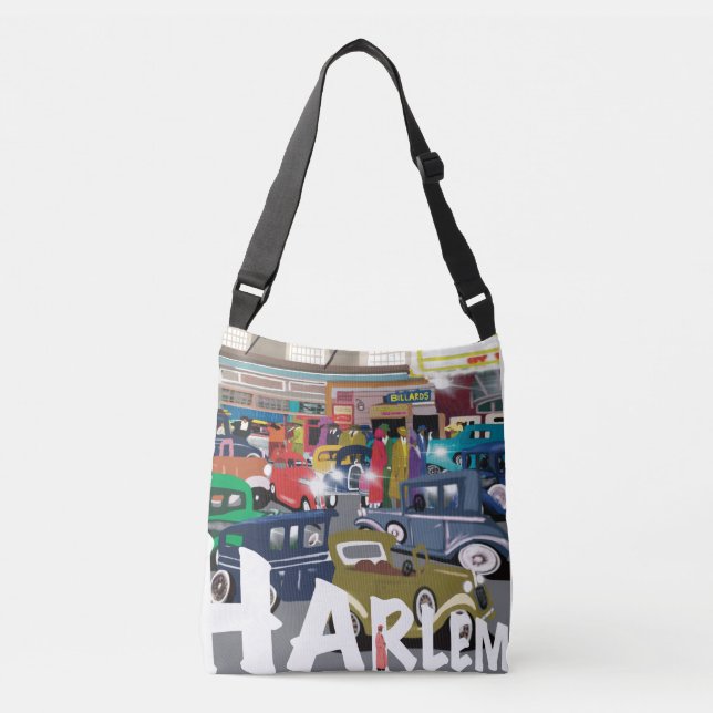Bolso Cruzado Consciente cultural de Harlem (Anverso)