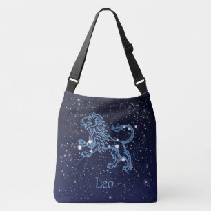 Bolso Cruzado Constelación de León y Rótulo Zodiaco con Estre