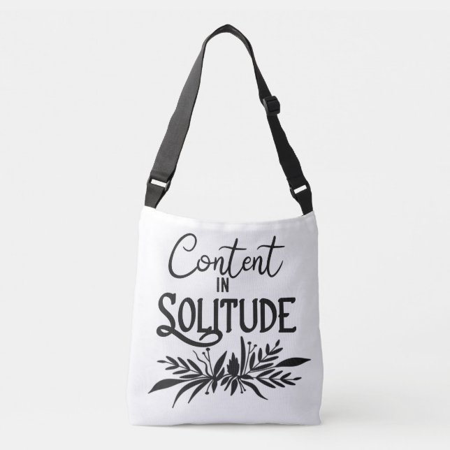 Bolso Cruzado Contenido en soledad (Anverso)