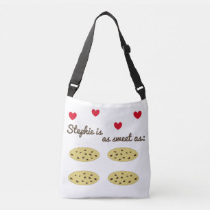 Bolso Cruzado Cookies y corazones dulces