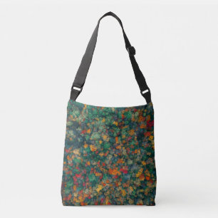 Bolso Cruzado Copas de árboles coloridas