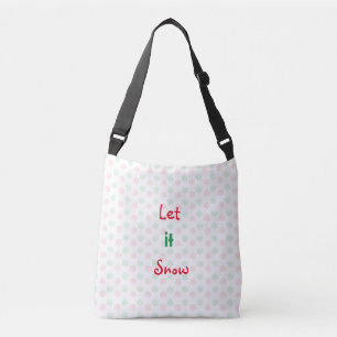 Bolso Cruzado Copo de nieve de los navidades