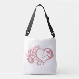 Bolso Cruzado Coquette Chica de Caballo Rosa Feminine Elegine