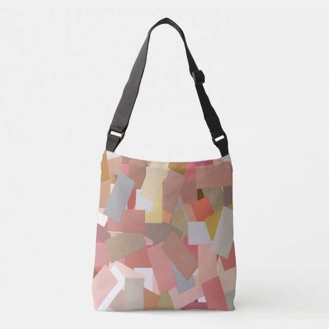 Bolso Cruzado Coral Blocks 5050 tote bag (Anverso)