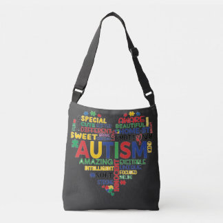 Bolso Cruzado corazon autismo