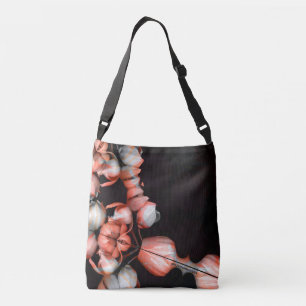 Bolso Cruzado "Corazón blanco en negro por el sol"