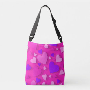 Bolso Cruzado Corazón de papel decorativo 8