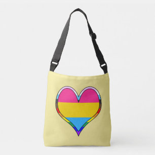 Bolso Cruzado Corazón del Orgullo Pan