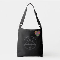Corazón - Negro - Emo - Tote
