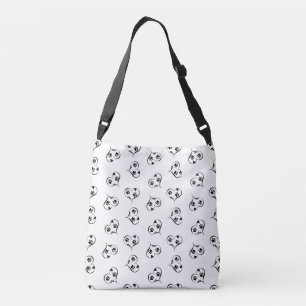Bolso Cruzado Corazones e impresiones de la pata