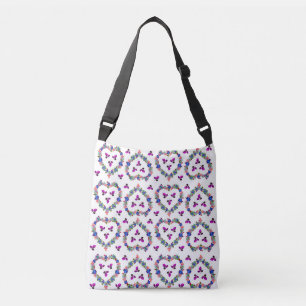 Bolso Cruzado Corazones por todas partes