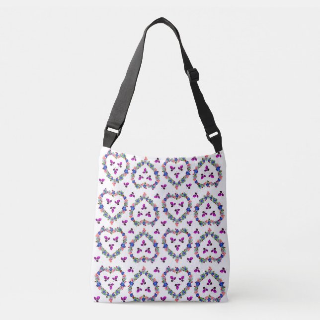 Bolso Cruzado Corazones por todas partes (Anverso)
