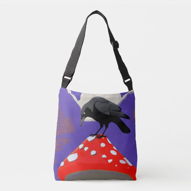 Bolso Cruzado Corbeau Mystique Gothique (Anverso)