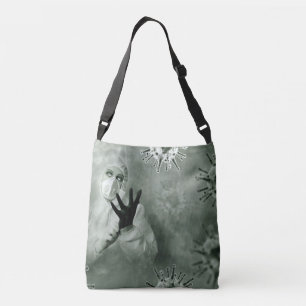 Bolso Cruzado Coronavirus Nurse