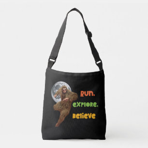 Bolso Cruzado Corriendo Aventura Sasquatch Creer Diseño