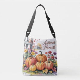 Bolso Cruzado Cosecha otoñal, cosecha otoñal del país, otoño,