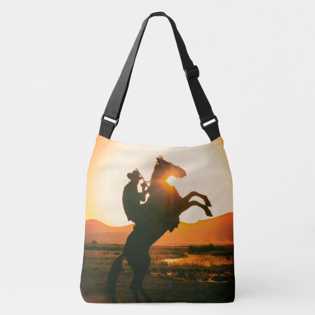 Bolso Cruzado Cowboy Tote Bag (Anverso)