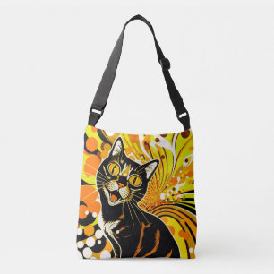 Bolso Cruzado Crazy Cat