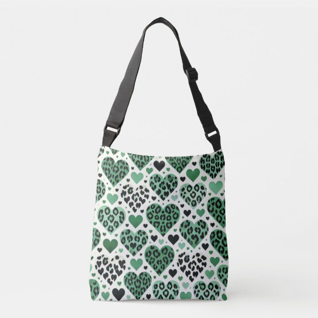 Bolso Cruzado Crazy Love (Verde) (Anverso)