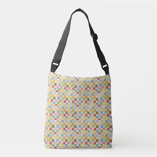Bolso Cruzado CRAZY QUILT Cross-Body Bag (Anverso)