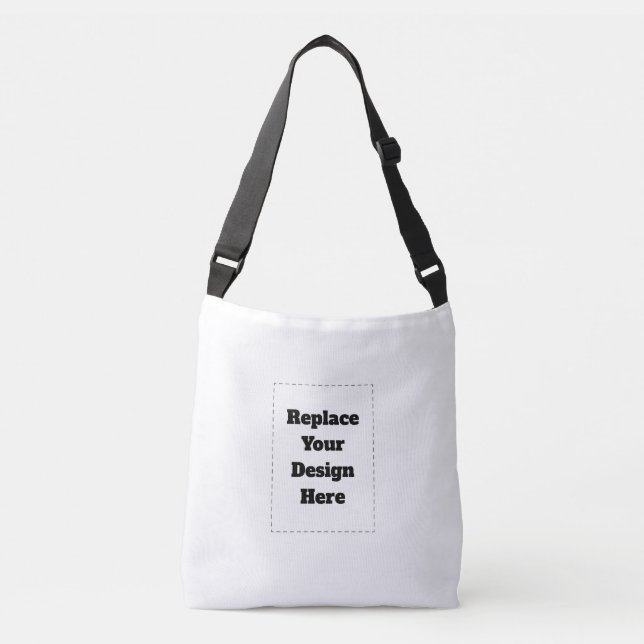 Bolso Cruzado Crea tu propio blanco (Anverso)