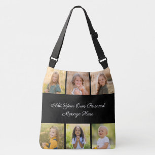 Bolso Cruzado Crea tu propio collage de 6 fotos, añade tu saludo