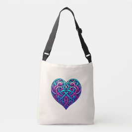 Bolso Cruzado Cream Celtic Heart