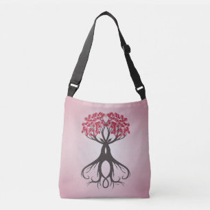 Bolso Cruzado Crecer junto con el amor Crossbody Bag