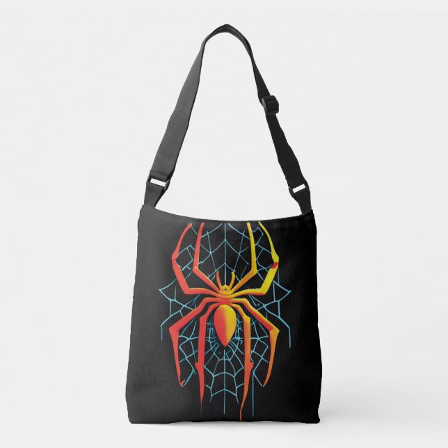 Bolso Cruzado Creepy Spider Web (Anverso)