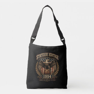 Bolso Cruzado Crest de Fútbol USA Vintage 1994