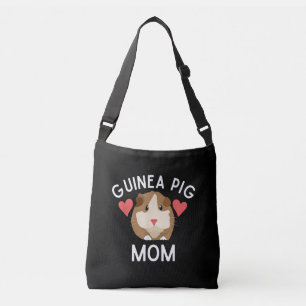 Bolso Cruzado Cría Guinea Cerdo Mamá Enamorada Regalo Corazones 