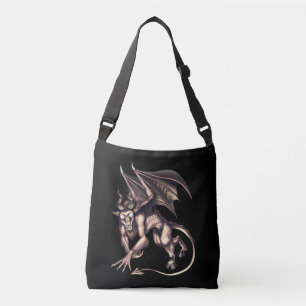 Bolso Cruzado Criatura Criptica del Diablo de Jersey