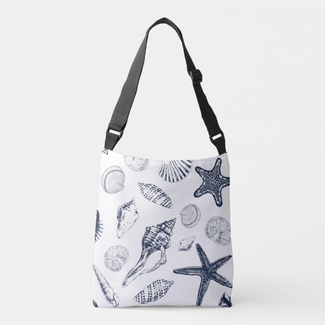 Bolso Cruzado Criaturas submarinas (Anverso)