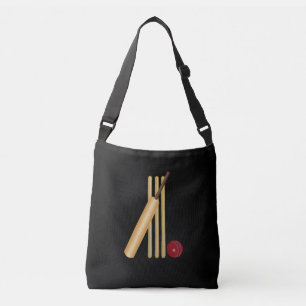 Bolso Cruzado Cricket - Wicket, Bat y Ball 