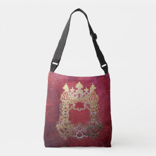 Bolso Cruzado Crimson de tinta plana
