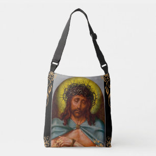 Bolso Cruzado Cristo como el hombre de las penas