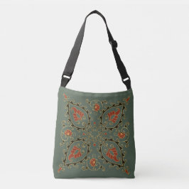 Bolso Cruzado Crossbody Bag with Uzbek Design