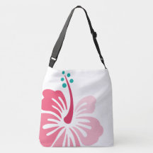 Crossbody grande Totebag de las mujeres hawaianas