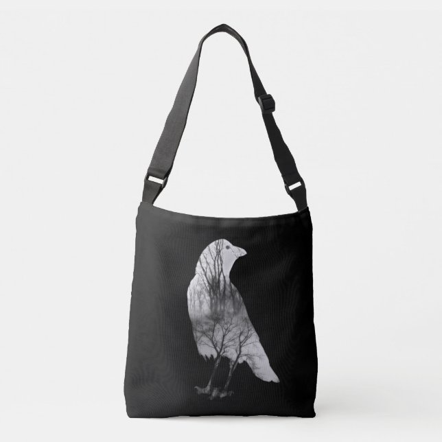Bolso Cruzado Crow interior (Anverso)