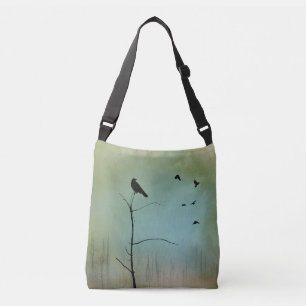 Bolso Cruzado Crows En La Naturaleza