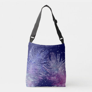 Bolso Cruzado *~* Cruce sobre el Boho Feather místico