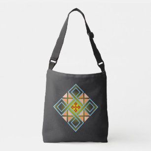 Bolso Cruzado Cruces de diamantes
