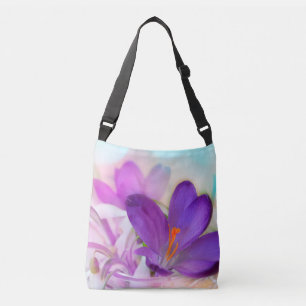 Bolso Cruzado Cruz-Cuerpo púrpura del azafrán