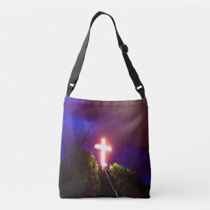 Bolso Cruzado Cruza brillante de noche que Dios ama